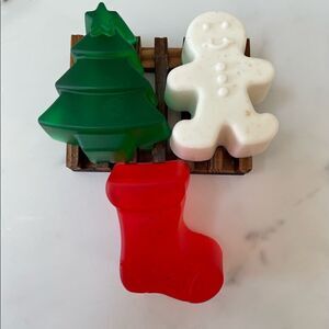Christmas bundle soap bars- Natural oatmeal & glycerin soap